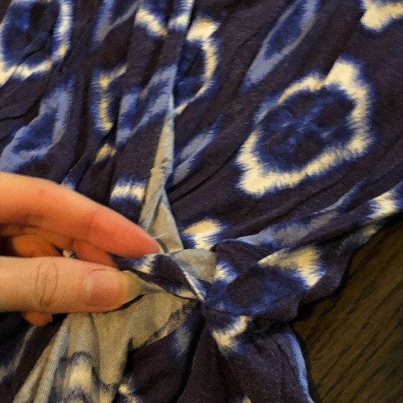 Joe fresh Blue wrap dress - Picture 6 of 7